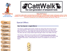 Tablet Screenshot of cattwalk.com